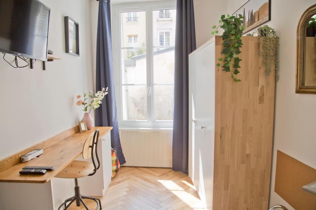 Fully Renovated Historic Apt In Heart Mouffetard Paris Extérieur photo