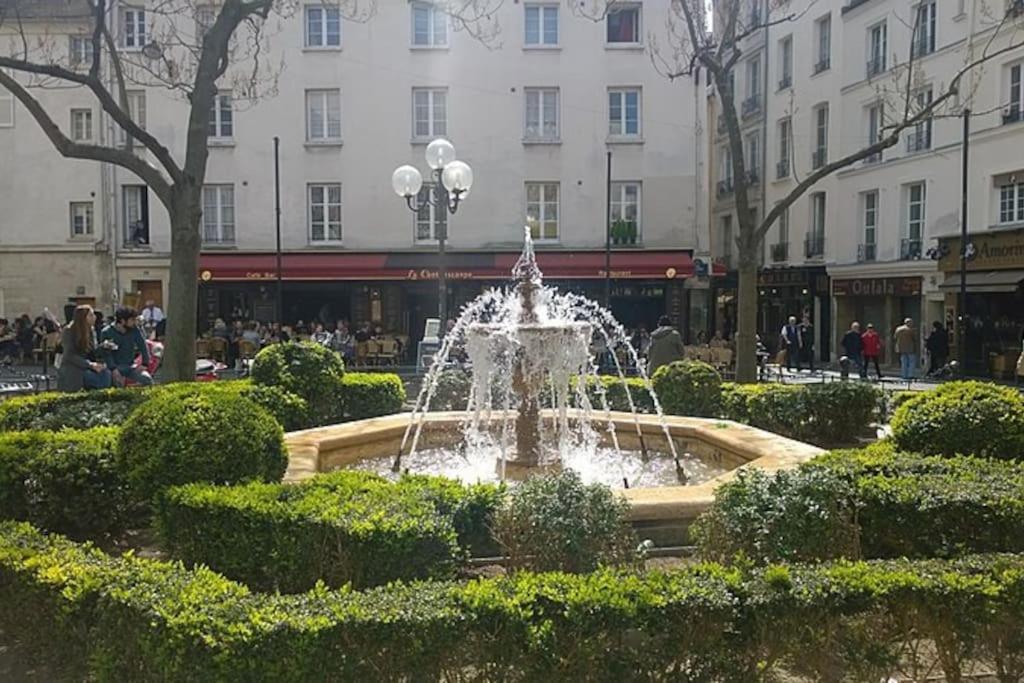 Fully Renovated Historic Apt In Heart Mouffetard Paris Extérieur photo